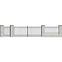 Metallzaun Brema 117,5x200 RAL9005 W6161,5