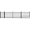 Metallzaun Brema 117,5x200 RAL9005 W6161,6