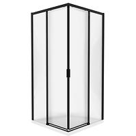 Duschkabine quadratisch Eter 90x90x190 black