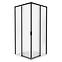 Duschkabine quadratisch Eter 80x80x190 black