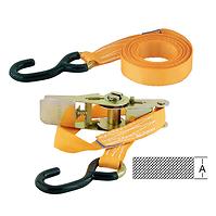 Gurt mit ratsche 25 mm x 4 m + mit haken                           