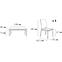 Esszimmer Set Smart 1+4 st30 120/80 d.rustikal w2 tap.a-6,2