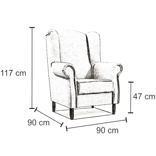 Sessel Tom soro 90 sz
