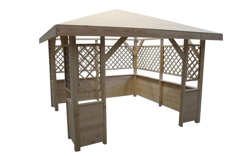 Gartenlaube VI 3,5x3,5x3m