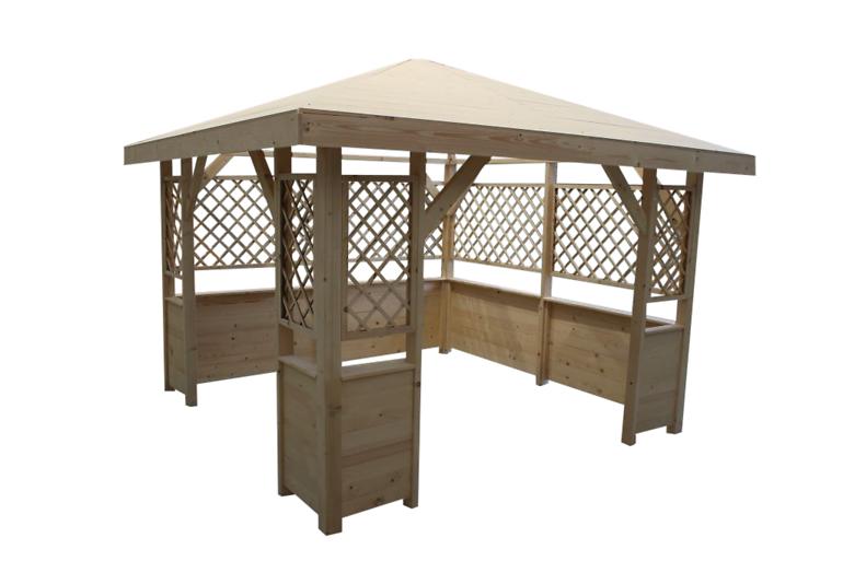 Gartenlaube VI 3,5x3,5x3m