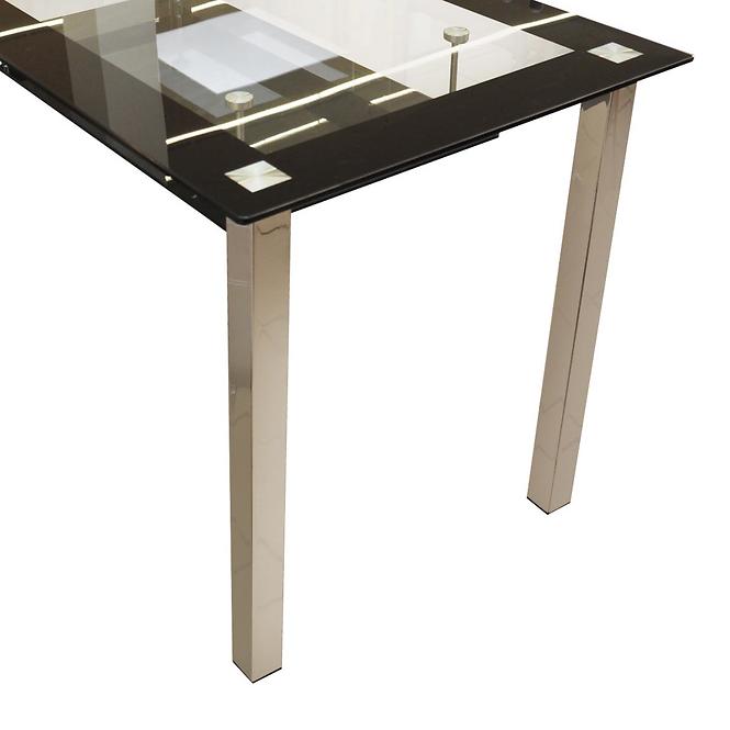 Tisch Star 120x70 Glas/Schwarz