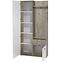 Garderobe Justus weiß Eiche Country 97 cm,3