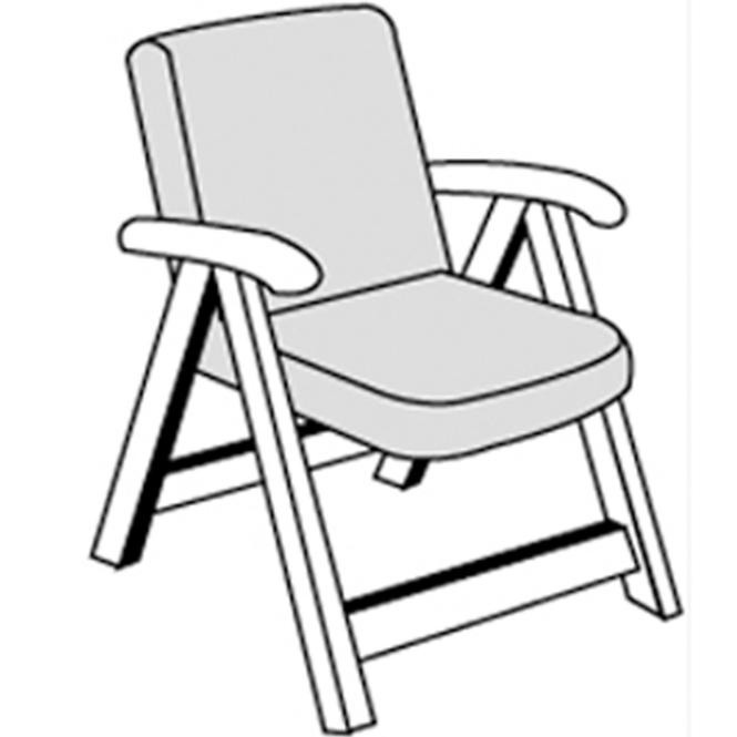 Niedrige Sitzauflage 6240 100x48x6cm