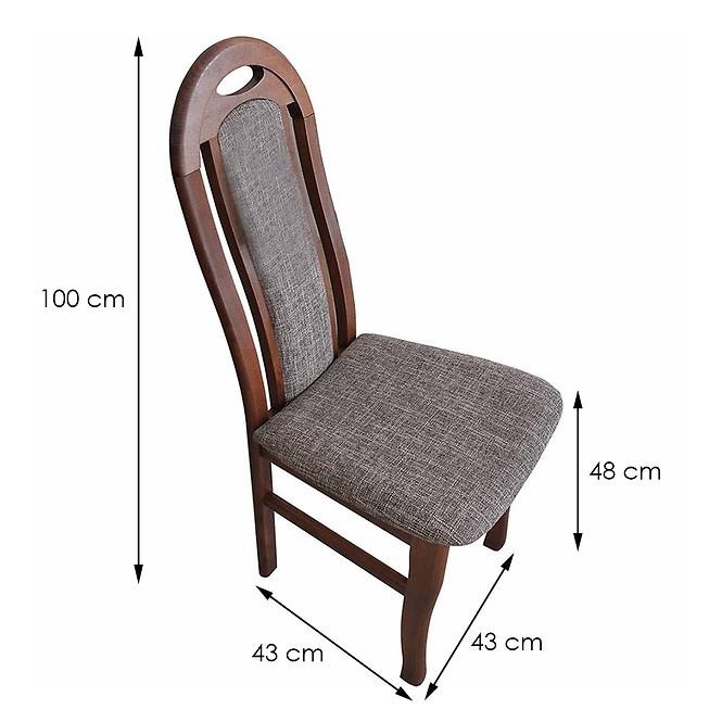 Stuhl W11 nuß 