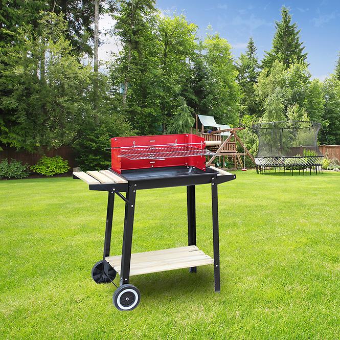 Holzkohlegrill Wagen 19562