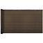 Gartenzaun 1,5 m x 10 m braun
