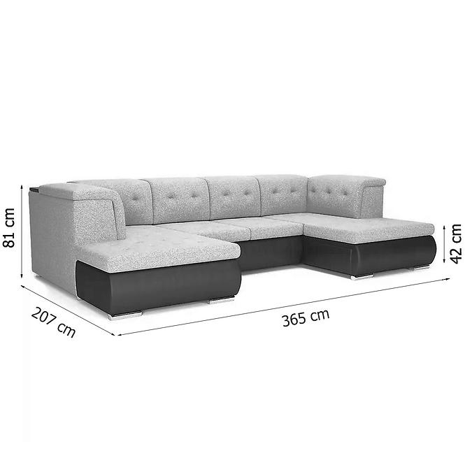 Ecksofa Santiago madryt 120 + berlin 01