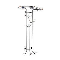 Elvis 9 Wandgarderobe 9 Haken lang mit Regal  5329-2120 Anthrazit