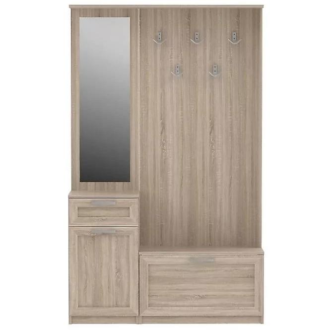 Garderobe Niko 111cm Eiche Sonoma