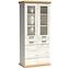 Vitrine Kora 87cm Craft Gold/Craft Weiß,2