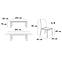 Esszimmer Set Dawid 1+6, 140X80, Sonoma Eiche,2