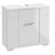 Schrank Bari d70 1d0s dsm weiß