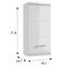 Schrank bari A35 1d0s dsm weiß,2