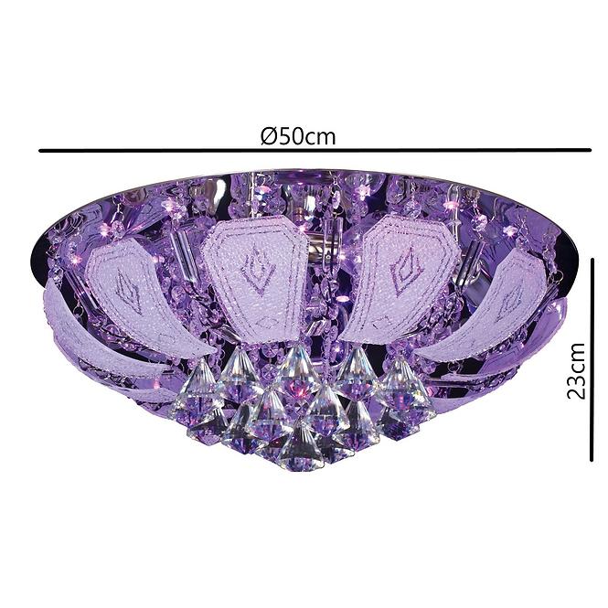 Leuchte P-S 0149/6 6X60W+LED PL50