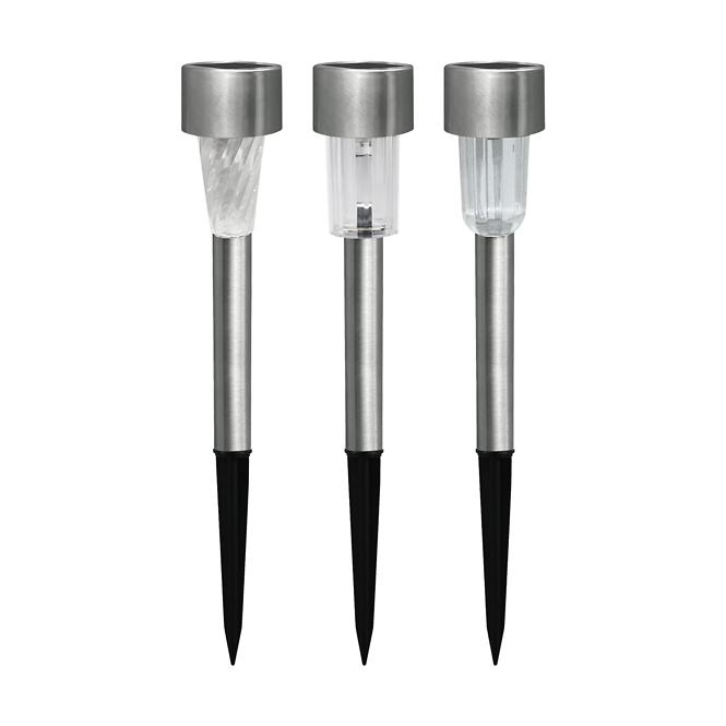 Solarleuchte pin sl114s Stahl 30