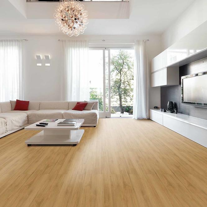 Vinylboden LVT Eiche Bordeaux 4,2 mm/0,2 mm