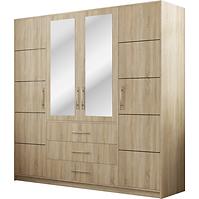 Schrank Bali 296cm Eiche Sonoma