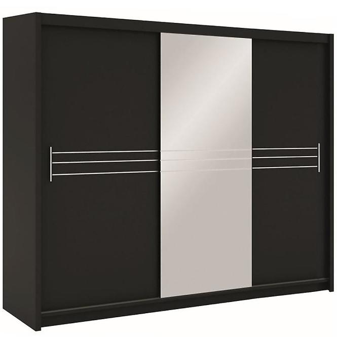 Schrank Havana 250cm Schwarz