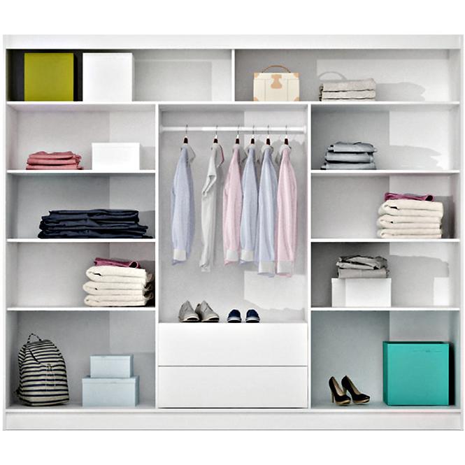 Schrank Salwador 250cm Country Grey
