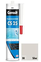 Sanitärsilikon Ceresit cs25 04 silber 280 ml