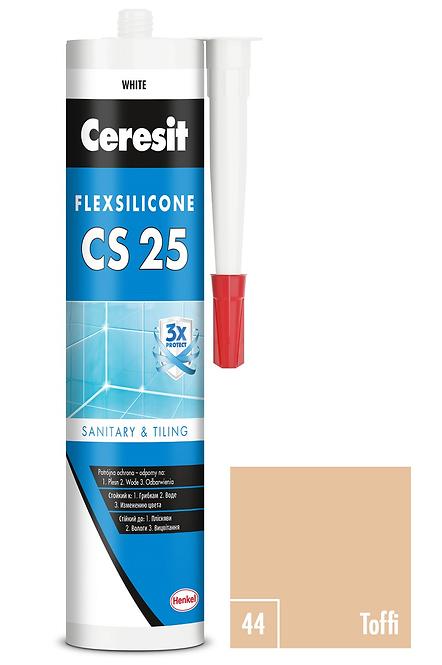 Sanitärsilikon Ceresit cs25 44 Toffi 280 ml