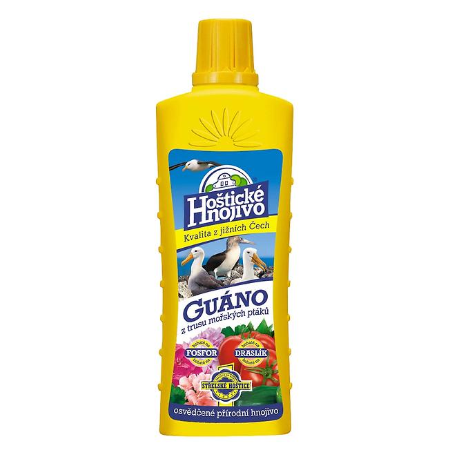 Hoštické hnojivo Pflanzendünger mit Guano flüssig 0,5l