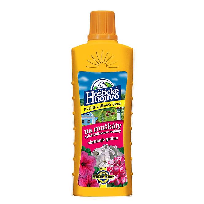 Hoštické hnojivo Pelargoniendünger flüssig 0,5l