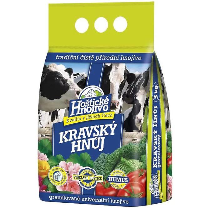 Hoštické hnojivo Kuhdung 3kg