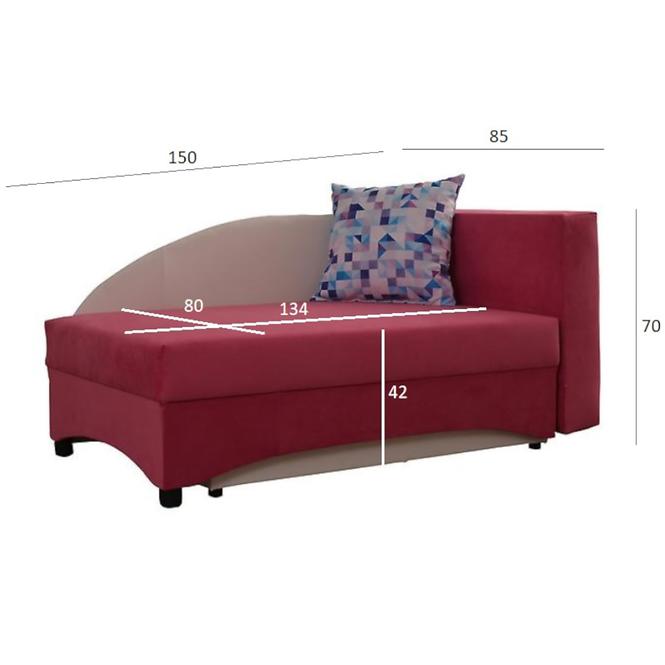 Sofa lena  p madryt 120/amore 105/m-51