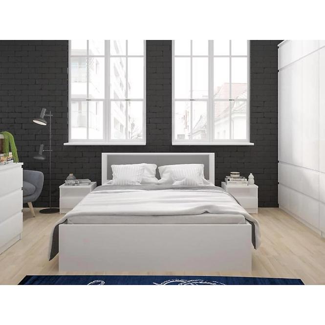 Bett Boston Bos Z11 160cm alpinweiß