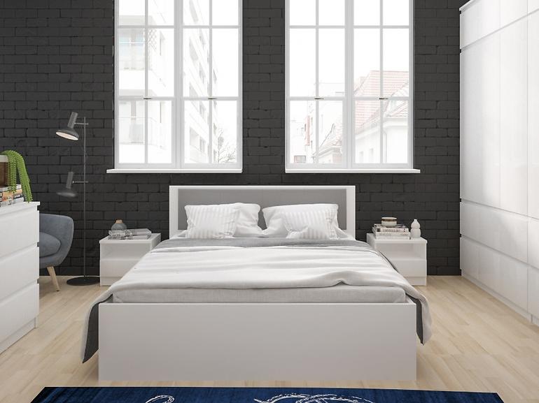 Bett Boston Bos Z13 180cm alpinweiß,4