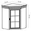 Vitrine  Kora 75cm Weiß, KNN1,2