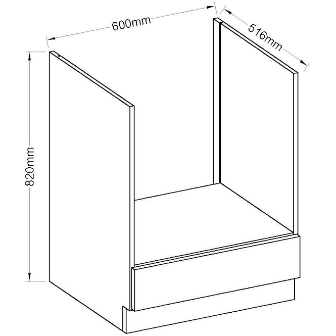 Küchenzeile Karmen 60dg Bb