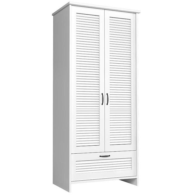 Schrank Orient 88,4cm Weiß, S2D