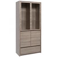 Vitrine Montana 90cm  Eiche Trüffel, W2D