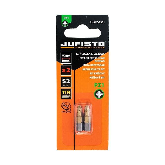 Bit 25 mm, bal 2 St. Jufisto