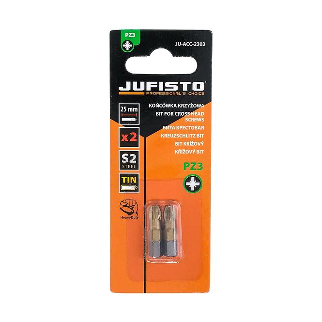 Bit 25 mm, bal 2 St. Jufisto