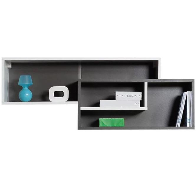 Regal Tablo 115cm Weiß/Atlantic