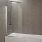 Badewannenfaltwand HX112 75/130 CZ-CHR,3
