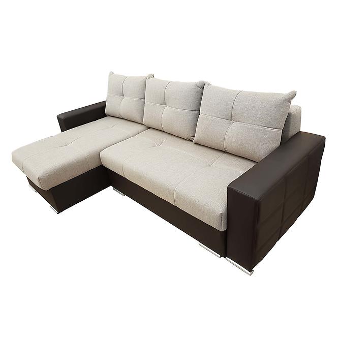 Ecksofa Denver U madryt 925 + inari 26 braun