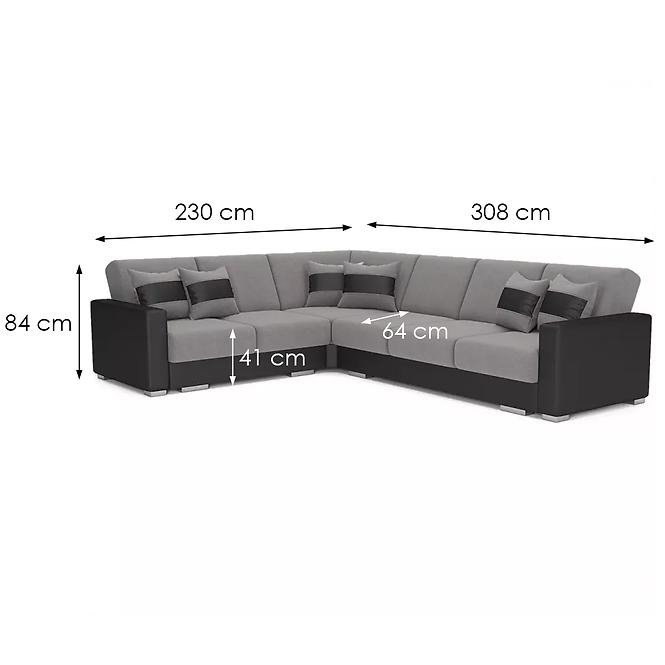 Ecksofa Nero eko 5 + soro 90