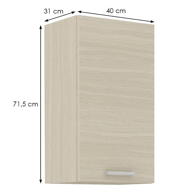 Küchenzeile Wiktoria Chamonix/Legno 40g-72