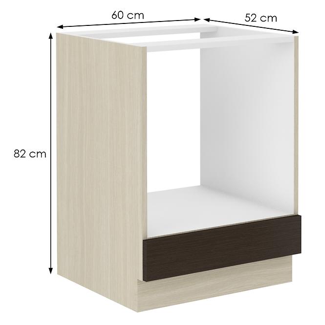 Küchenzeile Wiktoria Chamonix/Legno 60dg Bb