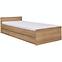 Bett Cosmo 90cm Eiche Riviera,2