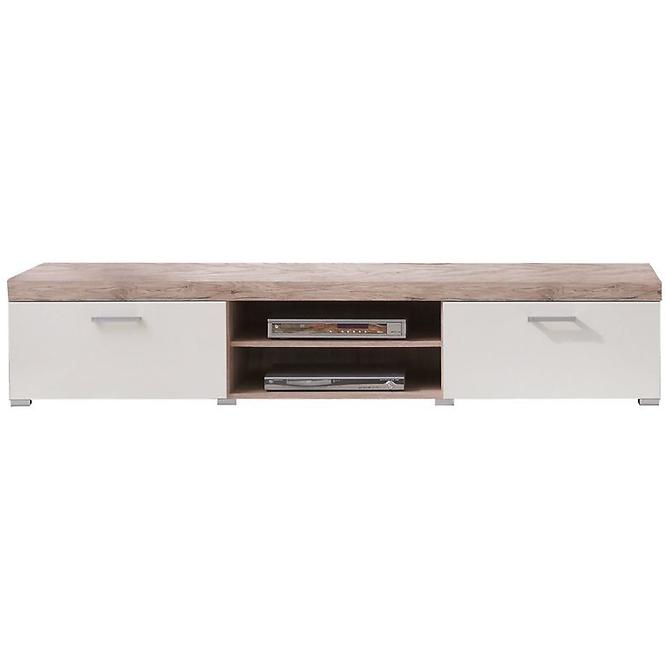 Tv Tisch Samba 200cm Eiche San Marino/Crem